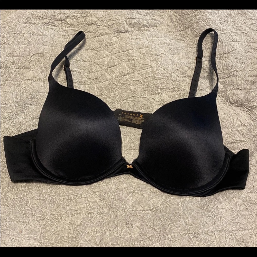 SavageXFenty Push Up Bra with X Charm.